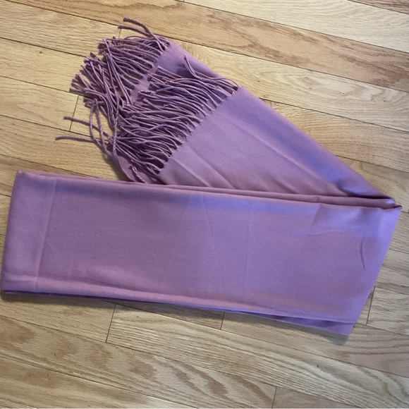 5 for $25 - Only Accesories Pink Scarf Cashmere Winter Accesories - Picture 4 of 14